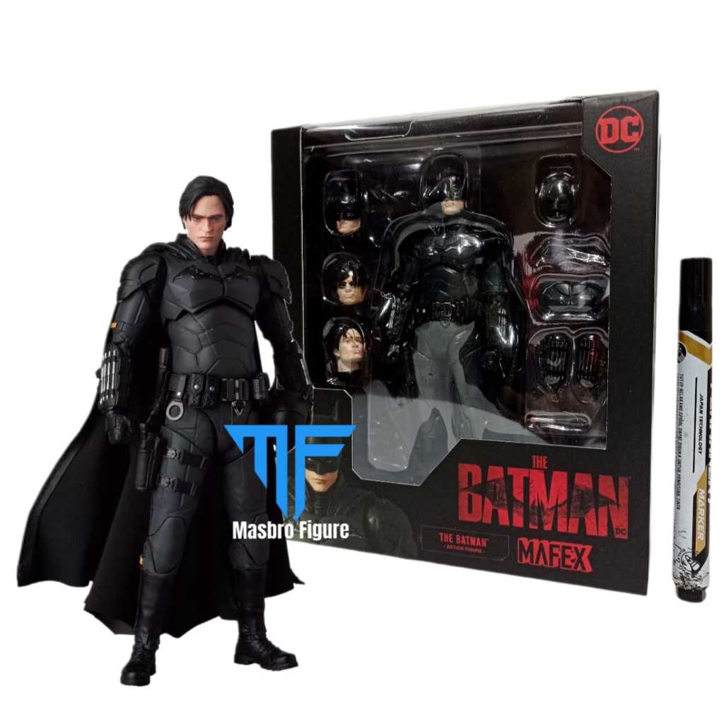 Jual Action Figure Mafex No.188 The Batman 2022 Recast | Shopee Indonesia