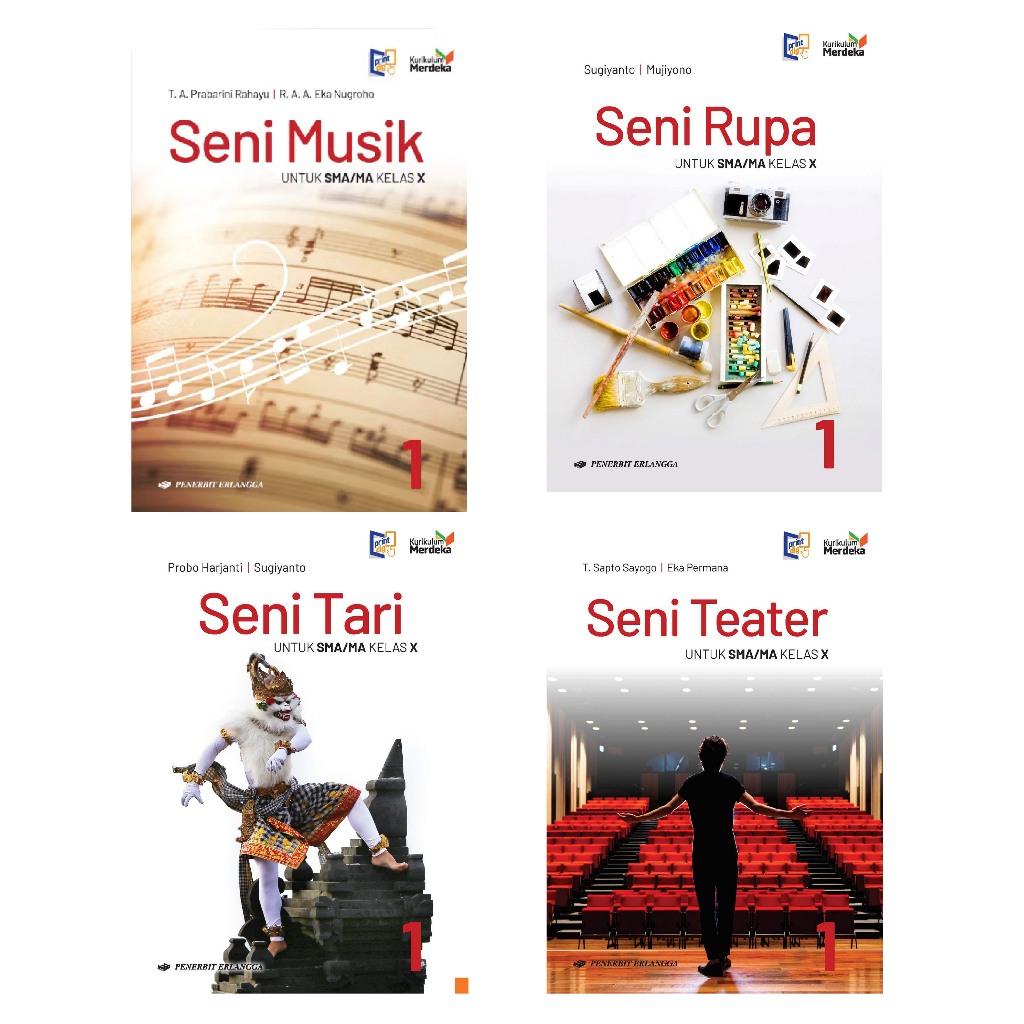 Jual Buku Seni Musik Rupa Tari Teater Kelas 1 / 10 SMA/MA Kurikulum ...