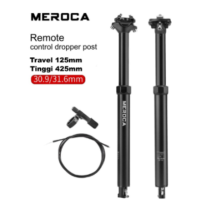 Jual Meroca SP02 Dropper Seatpost Hidrolik Internal Cable Remote Kabel ...