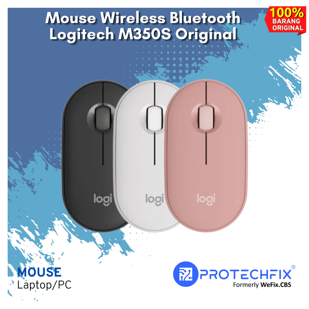 Jual Mouse Wireless Bluetooth Logitech M350S Original | Shopee Indonesia