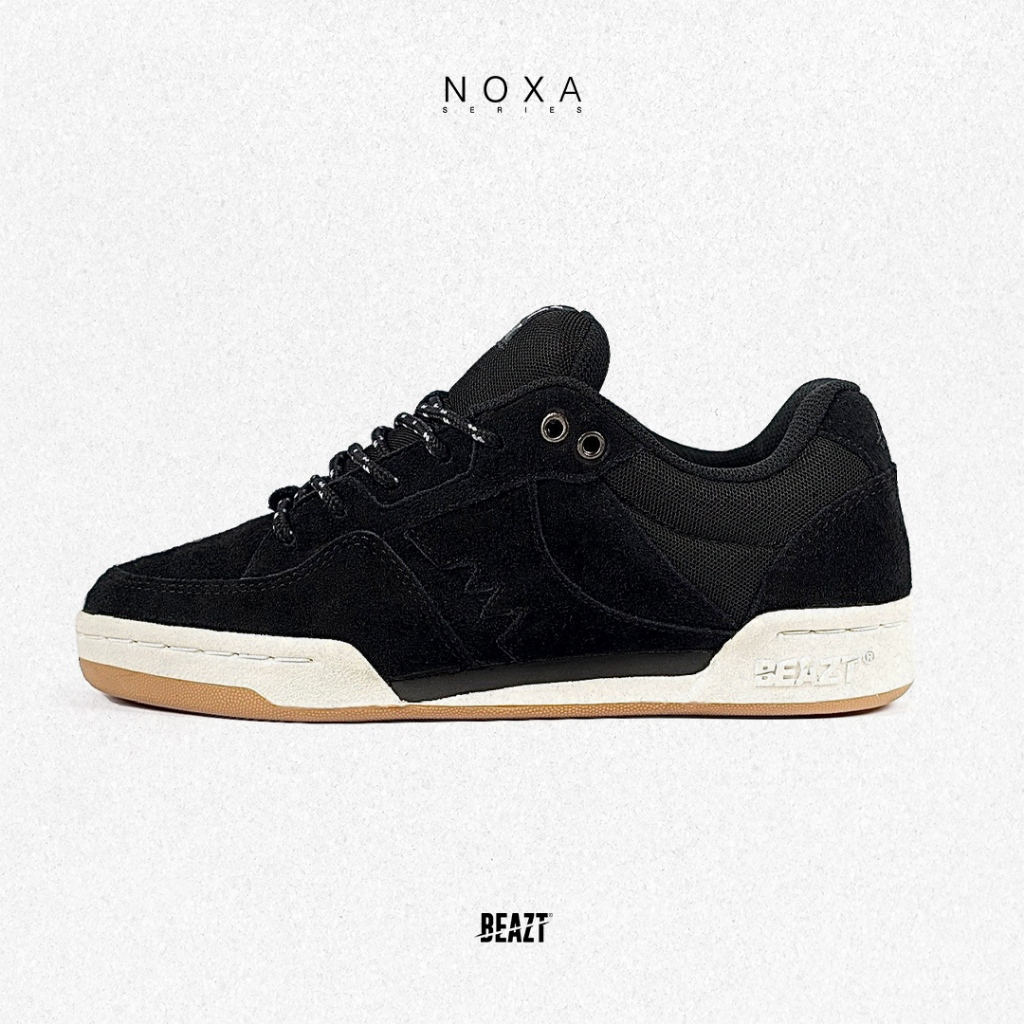 Jual Beazt Noxa Black White | sepatu pria | Shopee Indonesia