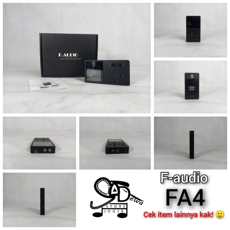 Jual F AUDIO FA4 FA 4 DAP DIGITAL AUDIO WAV FLAC DSD MP3 PLAYER ESS ...