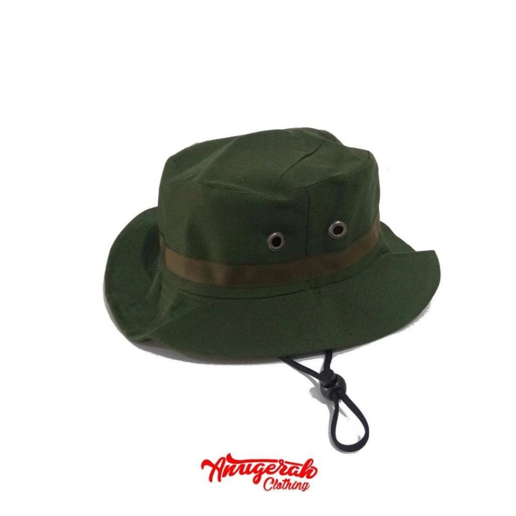 Jual topi rimba topi pria topi rimba distro topi rimba polos | Shopee ...