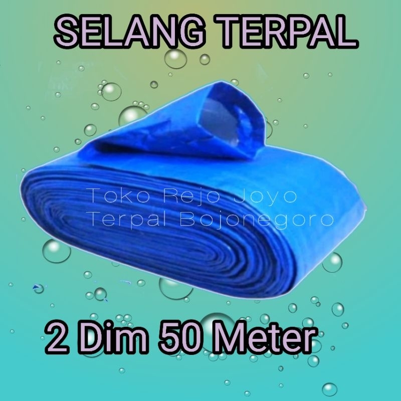 Jual Selang Terpal Plastik Platinum Dim Panjang Meter Shopee