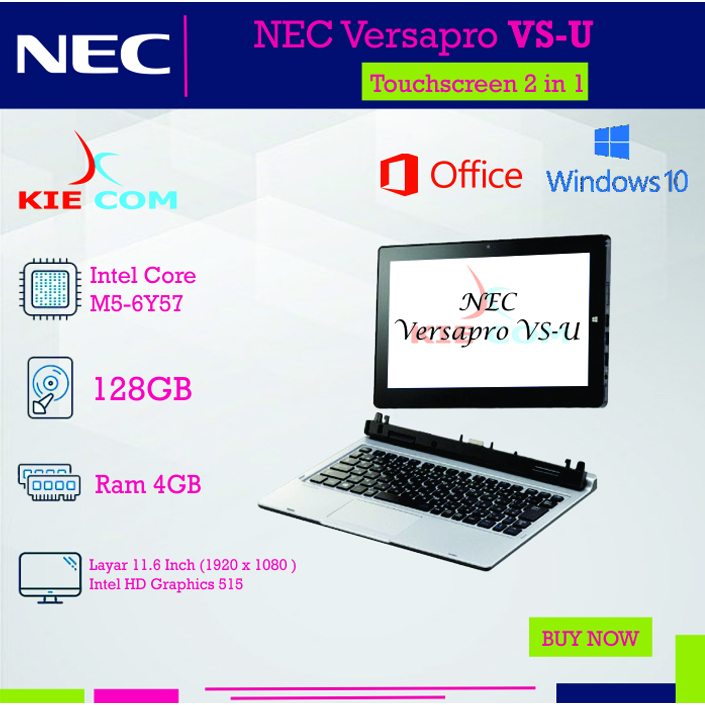 Laptop NEC Versapro VS-U Touchscreen 2 in 1