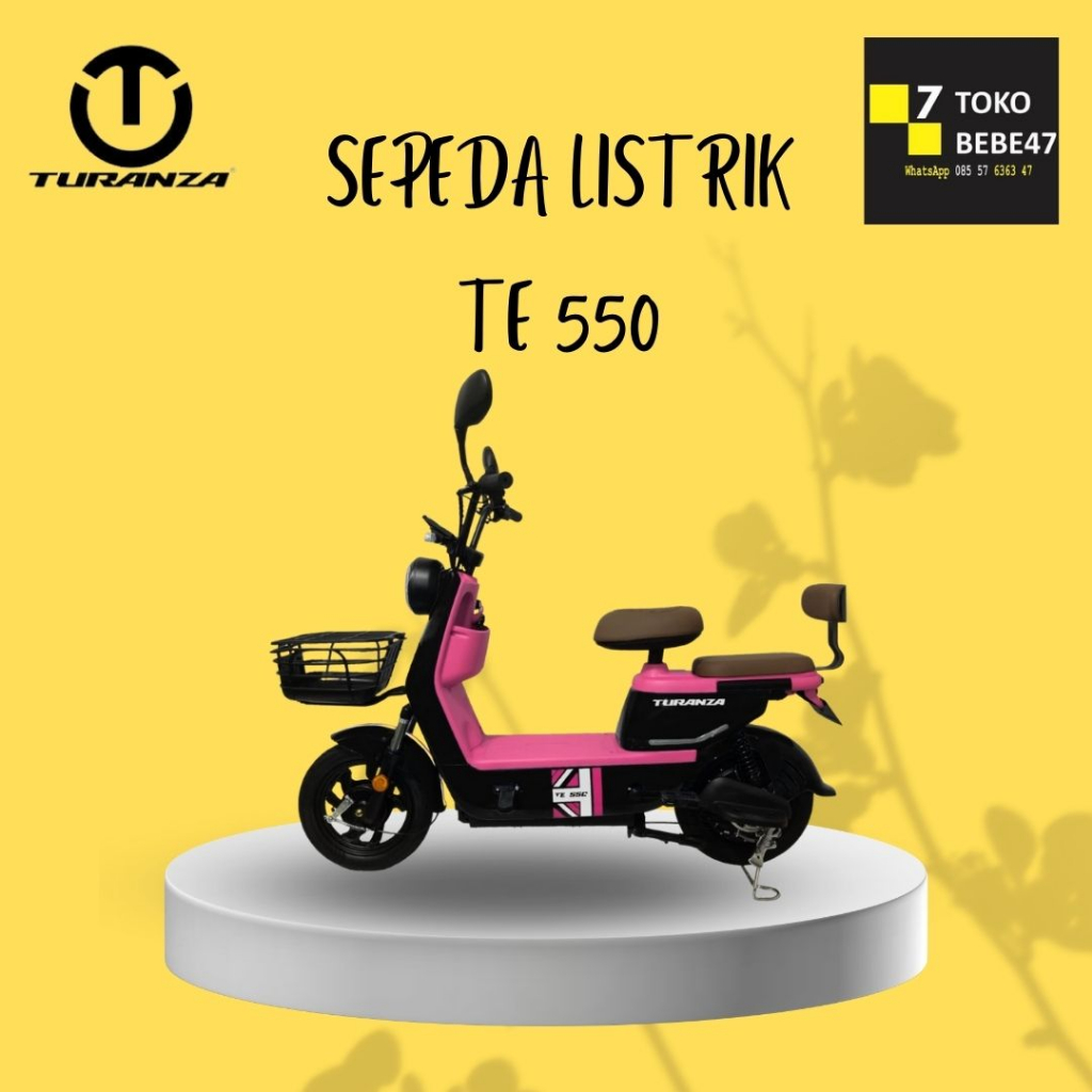 Jual SEPEDA LISTRIK TURANZA TE 550 TE550 Garansi Resmi | Shopee Indonesia