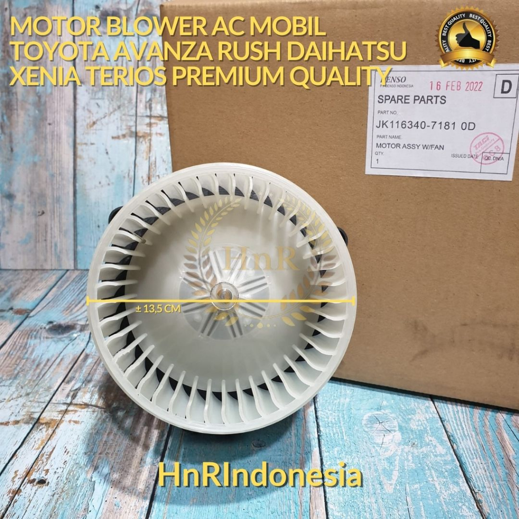 Jual Motor Blower AC Mobil Toyota Avanza Rush Xenia Terios SET ASSY