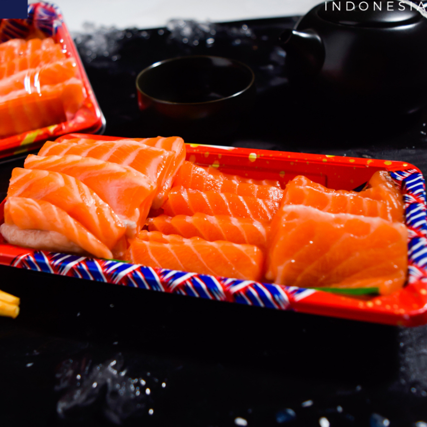 Jual IKAN SALMON FILLET PORTION | FRESH | SASHIMI GRADE | 200 GR