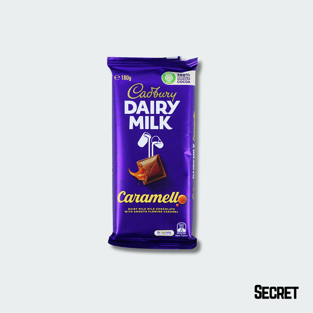 Jual Cadbury Dairy Milk Caramello 180g Shopee Indonesia