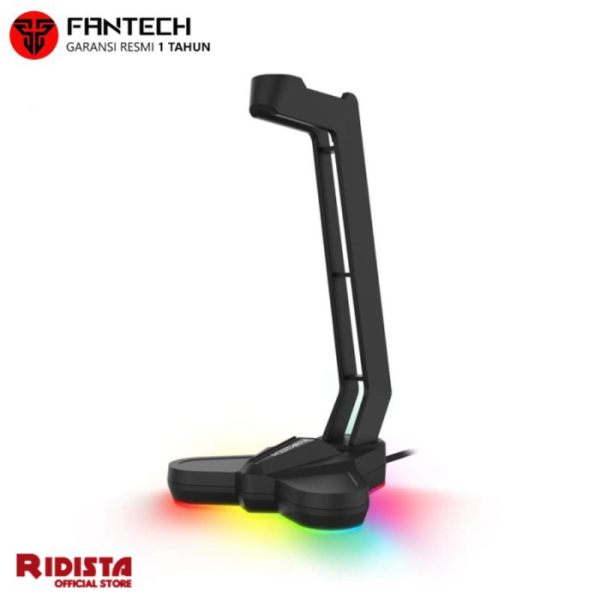 Unik Fantech TOWER AC3001S RGB Headset Stand Hitam Berkualitas