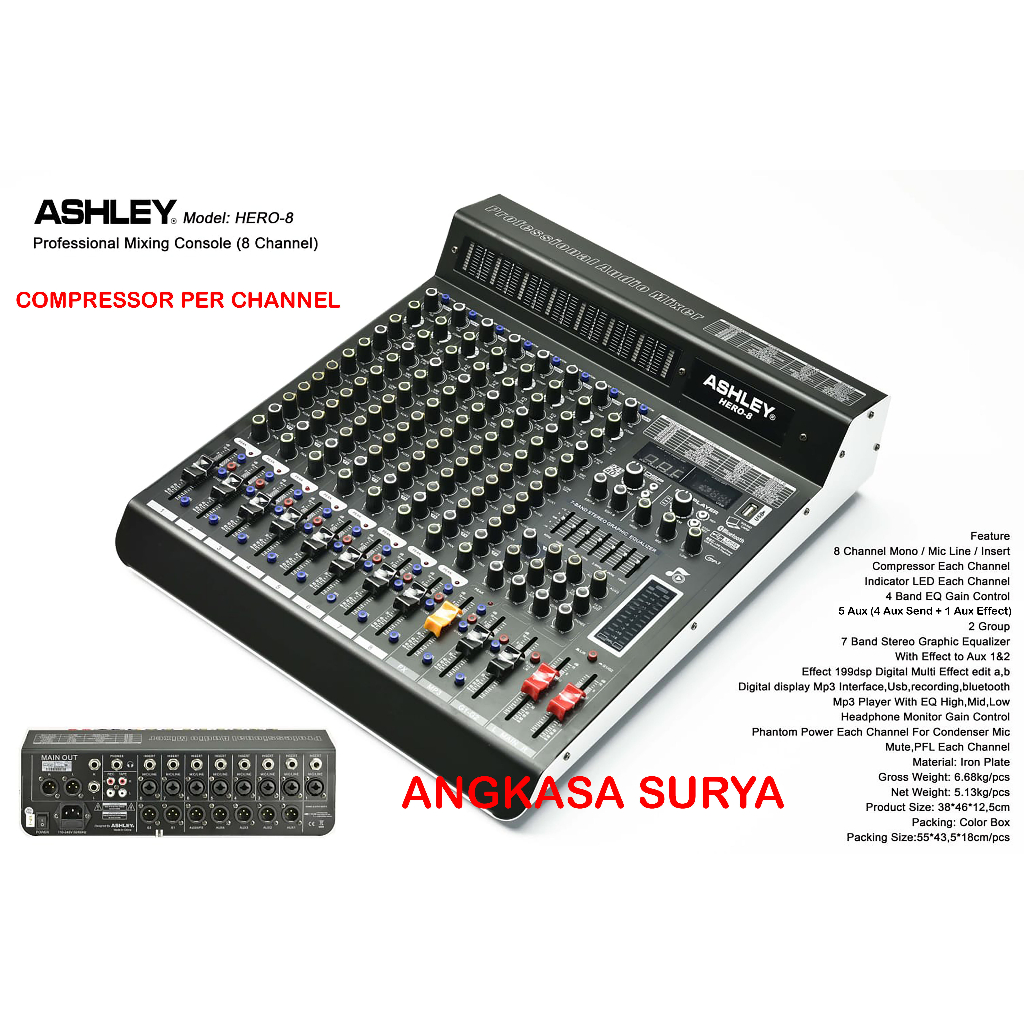【新品未使用】 Ashly XR-1001 Channel Divider Ashly XR-1001 2-Way Crossover Rental – TC Furlong