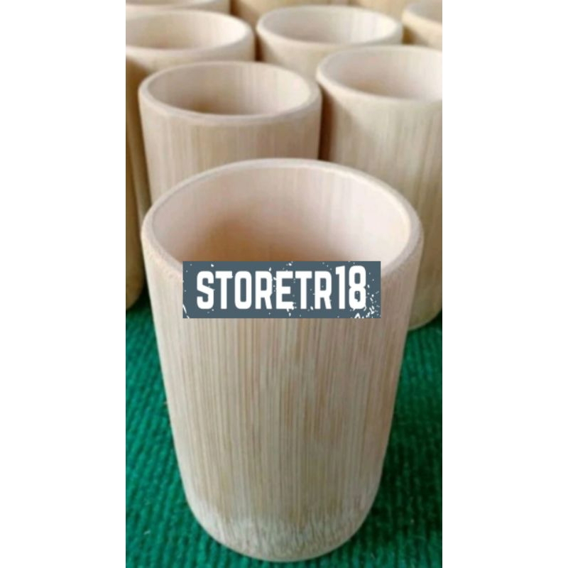 Jual Gelas Bambu Cangkir Bambu Minimalis Shopee Indonesia 2452