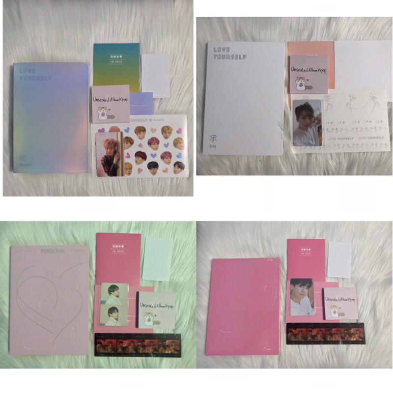 Jual (Unsealed) BTS Album Maps of The Seoul Mots Persona ver 1 3 love ...
