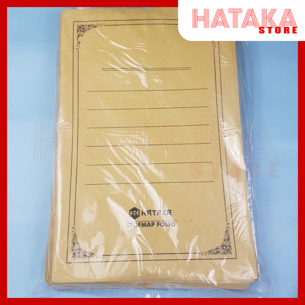Jual (HATAKA) Stopmap Kertas Map Kerta File Dokumen Merk HATAKA 1pak ...