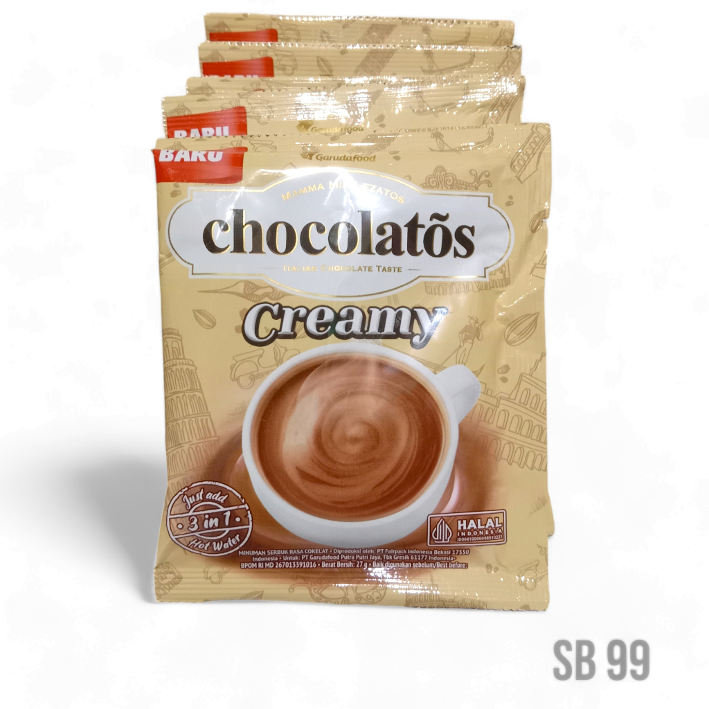 Jual Chocolatos Creamy 10 sachet | Shopee Indonesia