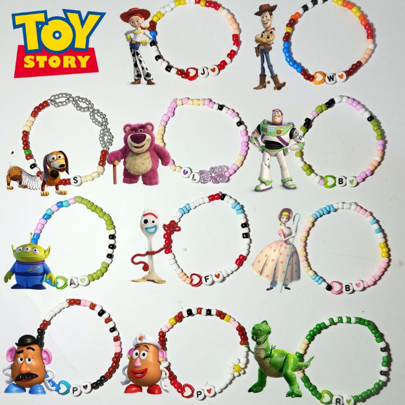 Jual Toy Story bracelets gelang manik toy story Shopee Indonesia