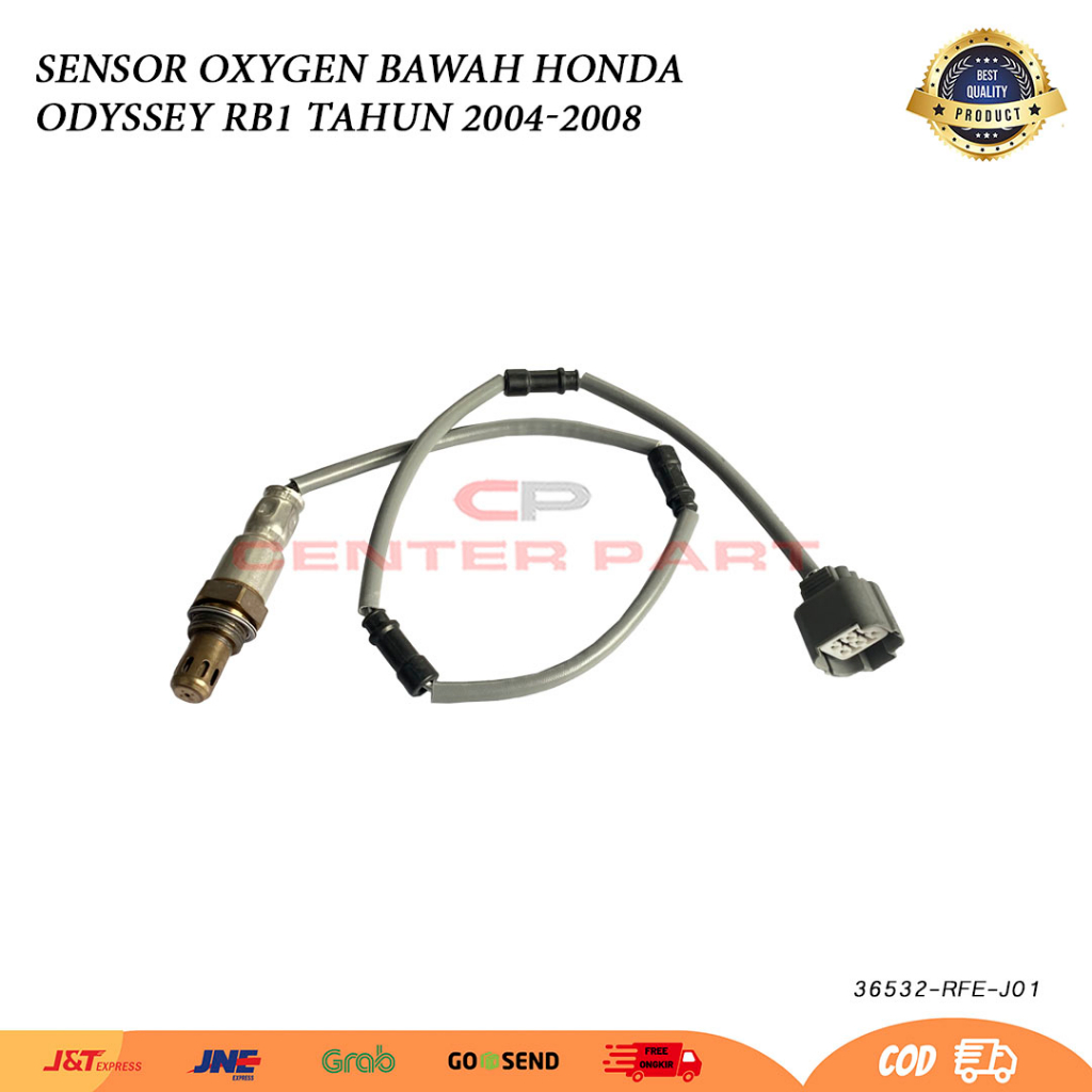 Jual Sensor Oxygen Oksigen O2 Sensor Knalpot Gas Buang Bagian Bawah Belakang Honda Odyssey Rb1 2215