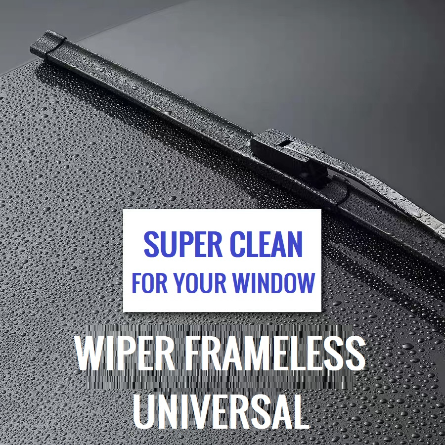 Jual LUCKYMALL 1 PCS Wiper Mobil Frameless Wipper Blade Car Pisang Soft ...
