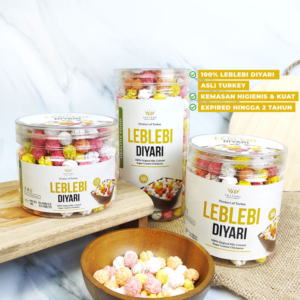 Jual Permen Kacang Arab DIYARI Cemilan Renyah Warna-Warni Manis Oleh ...