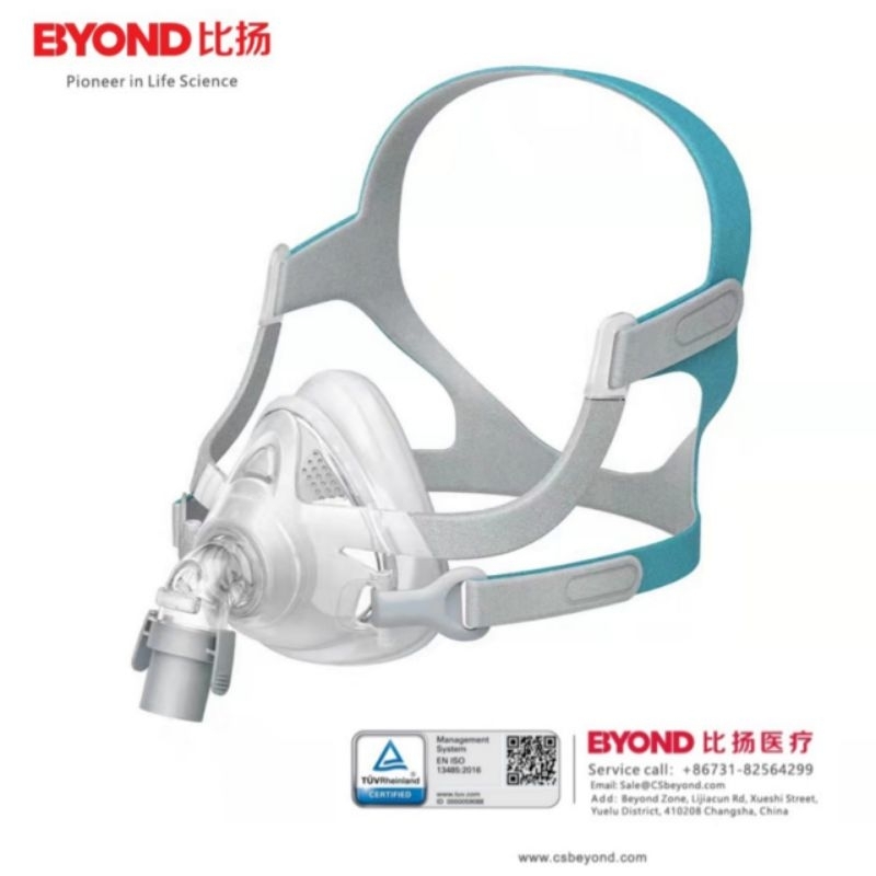 Jual Komponen Full Mask Masker BEYOND Mesin Machine Sleep Tidur CPAP ...