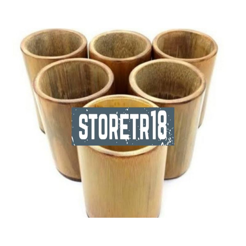 Jual Jual Gelas Cangkir Bambu Model Biasa Simple Unik Elegan Shopee Indonesia 6676