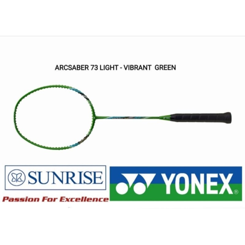 Jual Raket Yonex Rudi Hartono New Arcsaber 73 Light (Senar + Grip ...