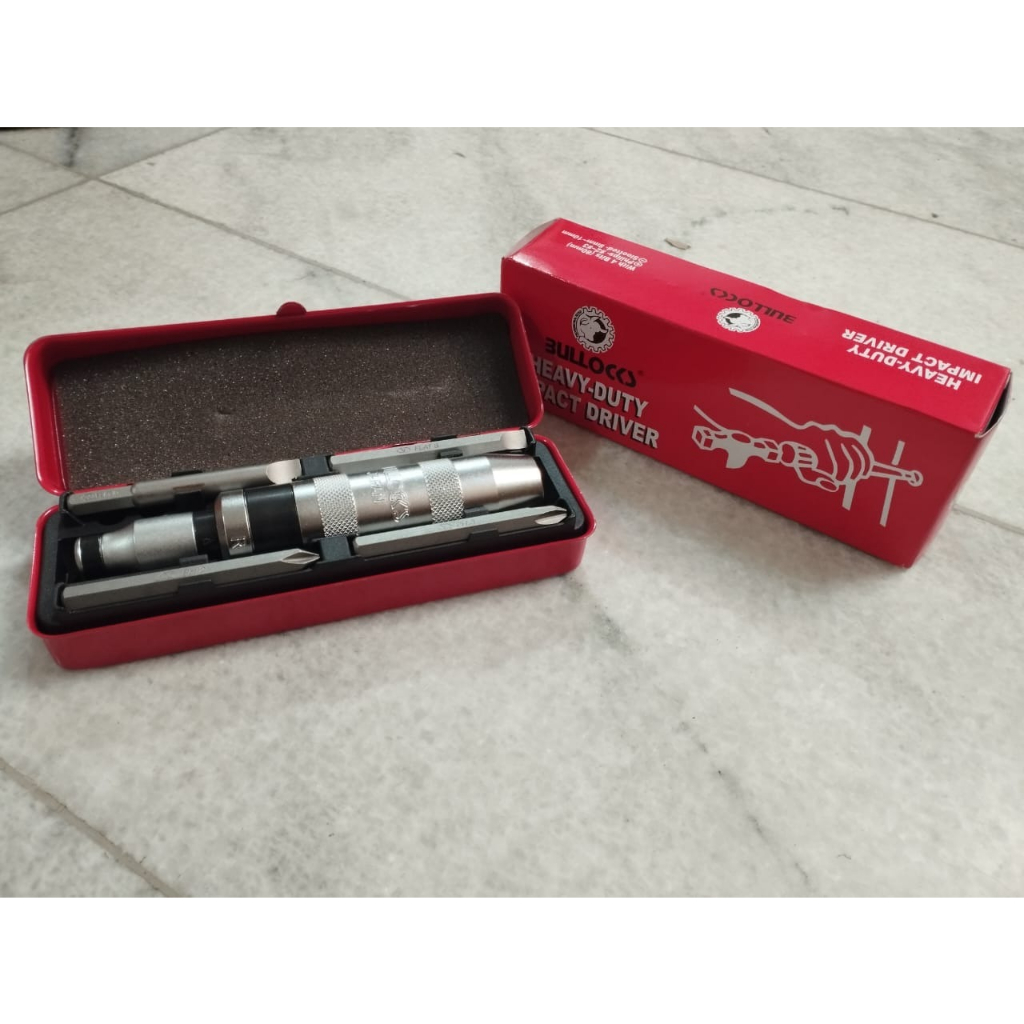 Jual Obeng Ketok Set Impact Driver Set 5 Pcs Heavy Duty/obeng ketok ...