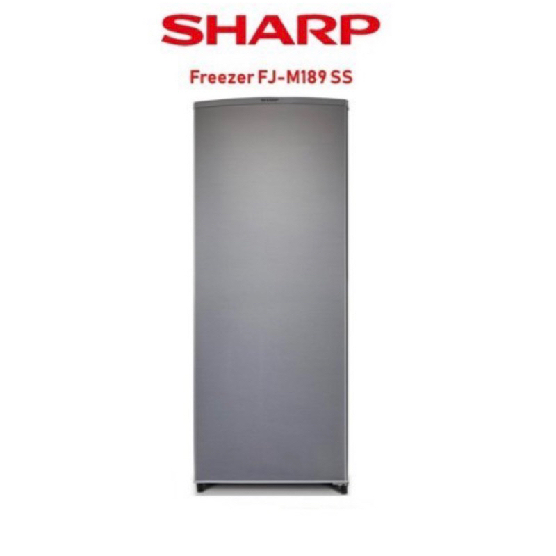 Jual kulkas freezer Sharp 6 rak FJ-M189N-SS / FJ M189 / FJ 189 | Shopee ...