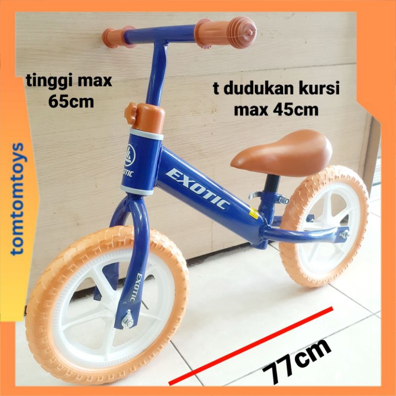 Jual Exotic BALANCE BIKE Sepeda Anak tanpa pedal Ride on Bike Shopee Indonesia