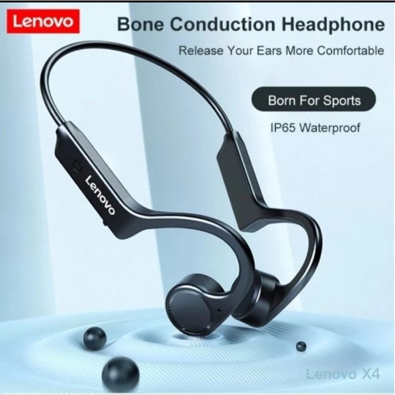 Jual LENOVO THINKPLUS BONE CONDUCTION HEADPHONE X4 Shopee Indonesia