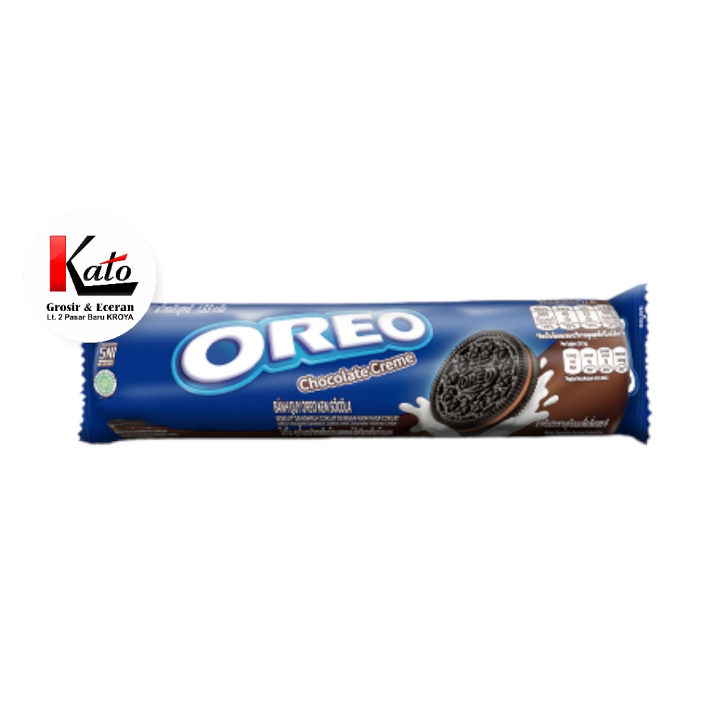 Jual OREO Biskuit Chocolate Creme 119.6 Gr | Shopee Indonesia