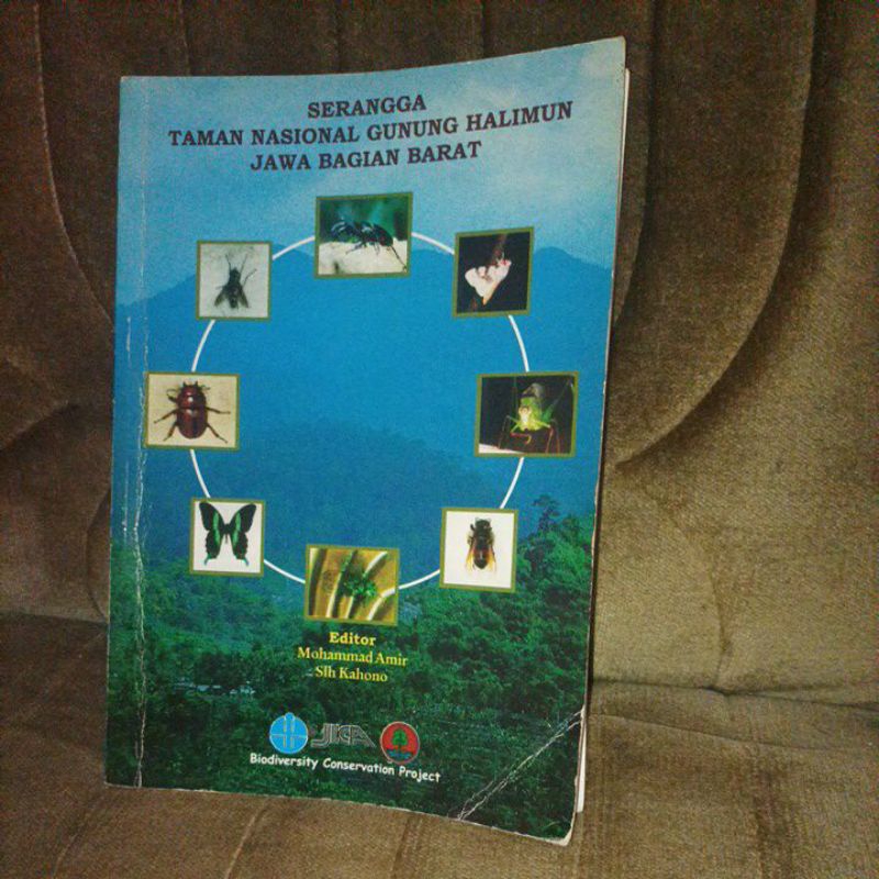 Jual Buku Fauna / Panduan Identifikasi Serangga Taman Nasional Gunung ...