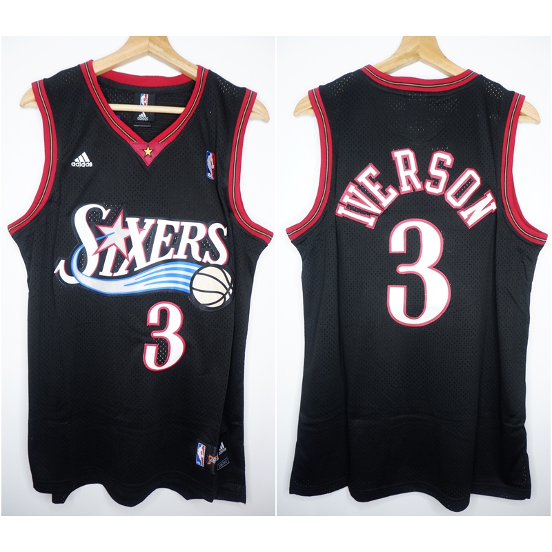 Maillot De Basket Sixers Allen Iverson - Taille L - Occasion - Pour Les Fans De NBA