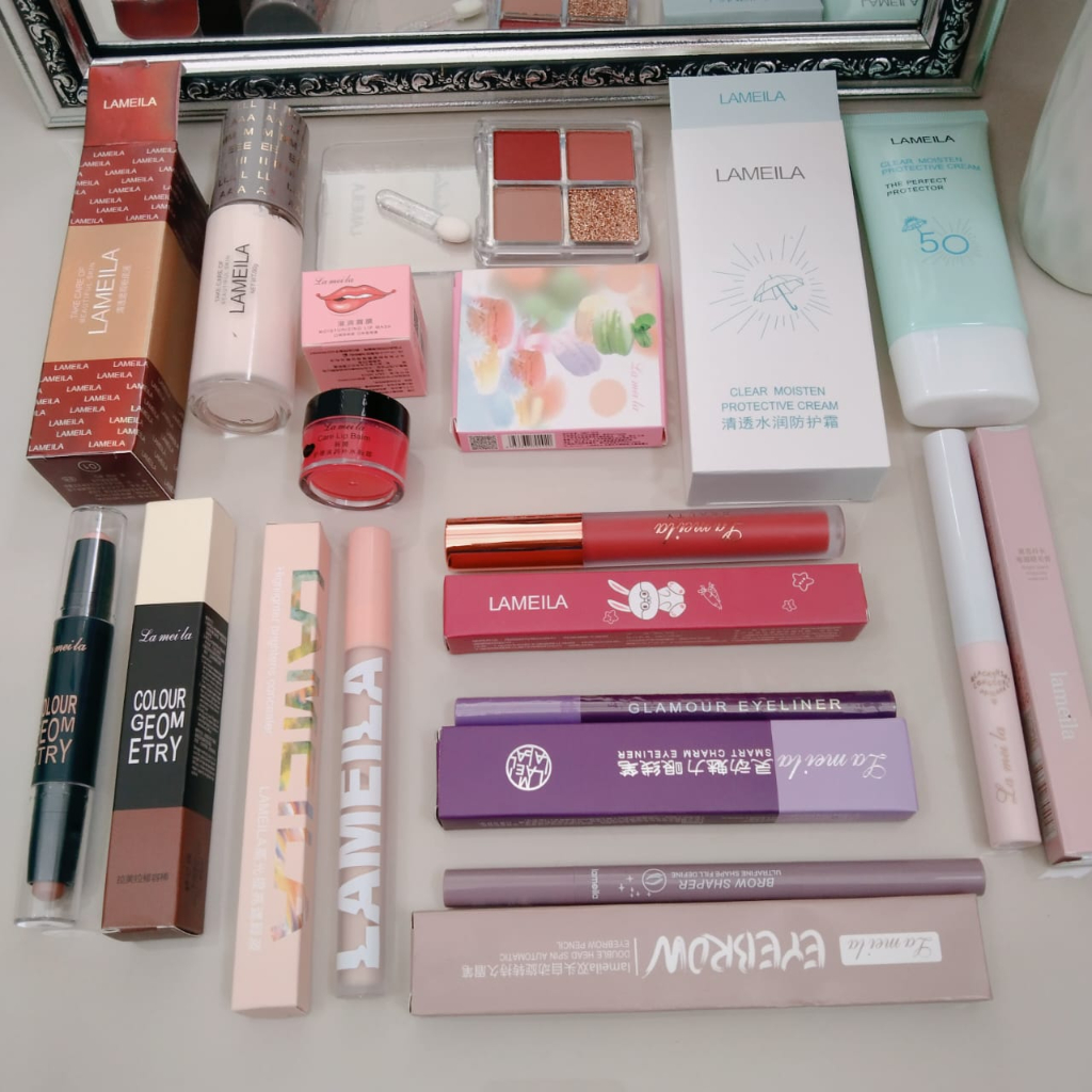 Jual LAMEILA SET MAKE UP LENGKAP / PAKET MAKE UP MURAH PAKET MAKEUP