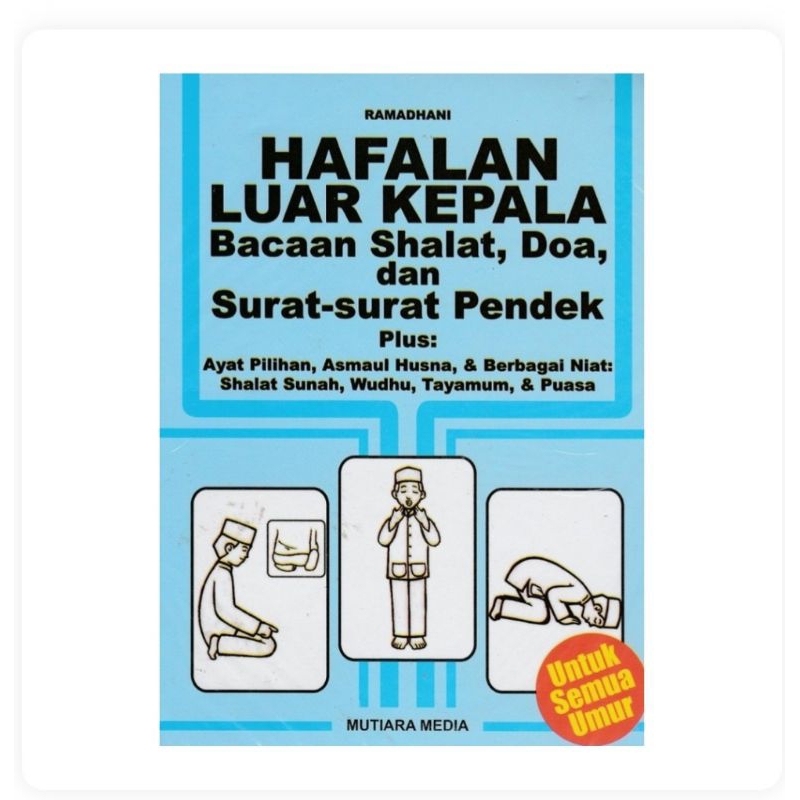 Jual Buku Hafalan Luar Kepala Bacaan Shalat, Doa, Dan Surat-Surat ...