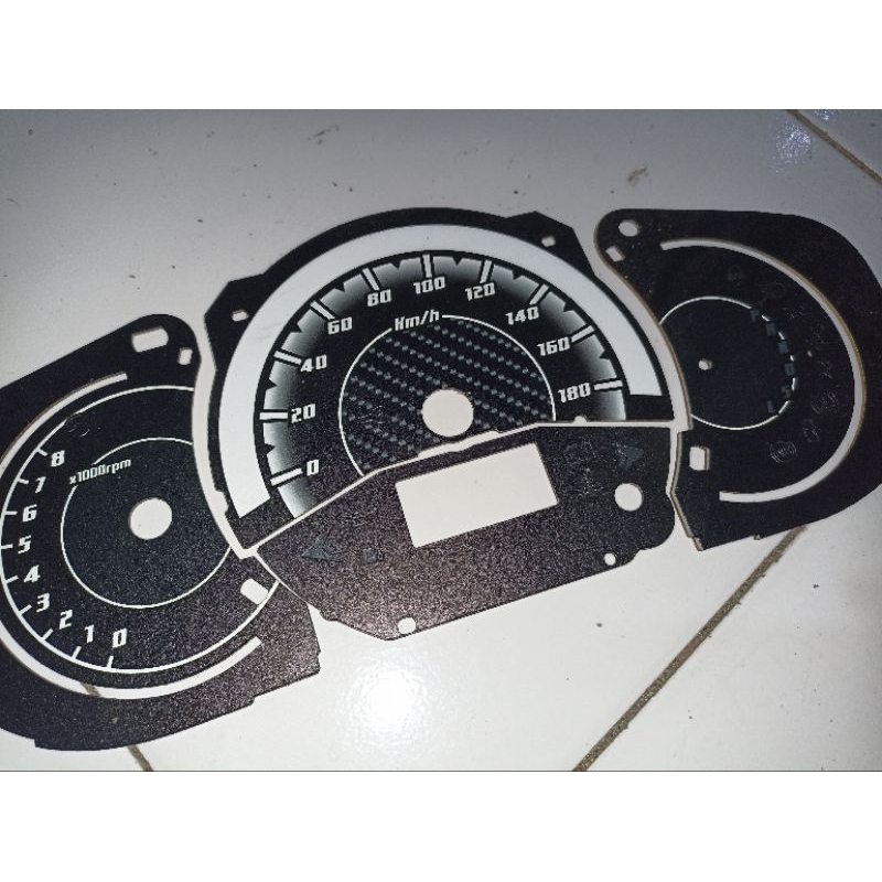 Jual Panel speedometer custom Brio Mobilio matic Shopee Indonesia