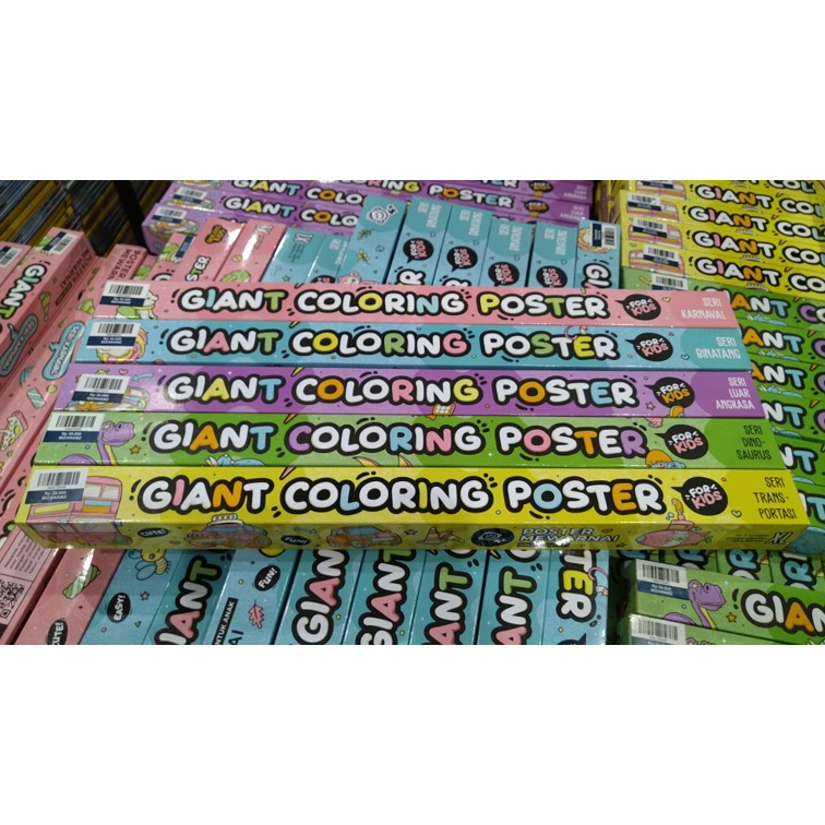 Jual Giant Coloring Poster For Kids | Shopee Indonesia
