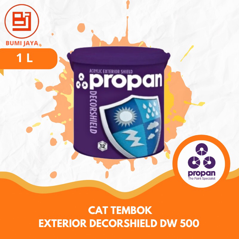 Jual Cat Tembok Exterior Propan Decorshield Dw 500 1l Shopee Indonesia 7110