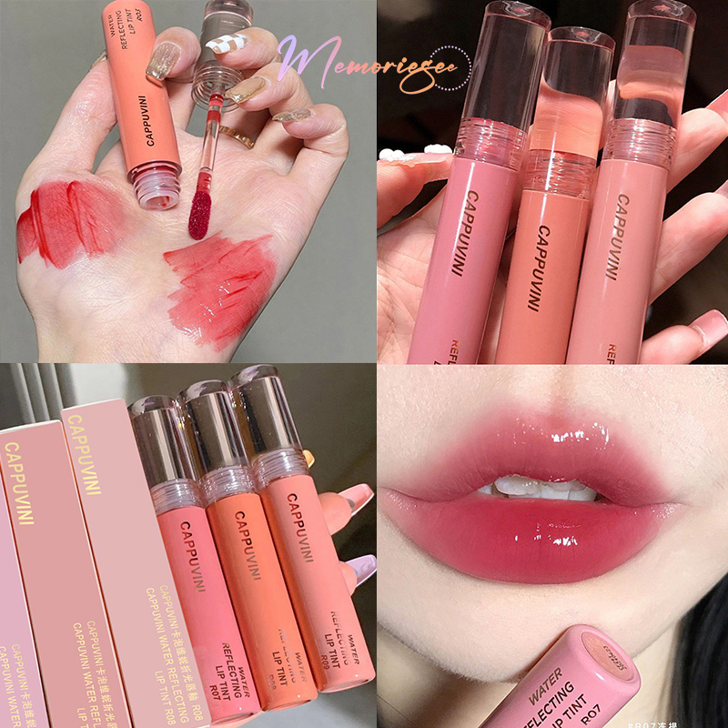 Jual COD&Ready CAPPUVINI Lip Gloss Mirror Lipstik Glossy Cermin ...