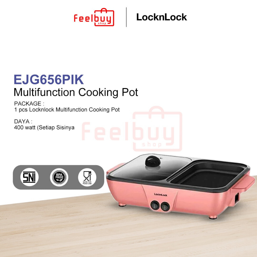 Jual Locknlock Multifunction Cooking Pot Korean Electric Grill Pan