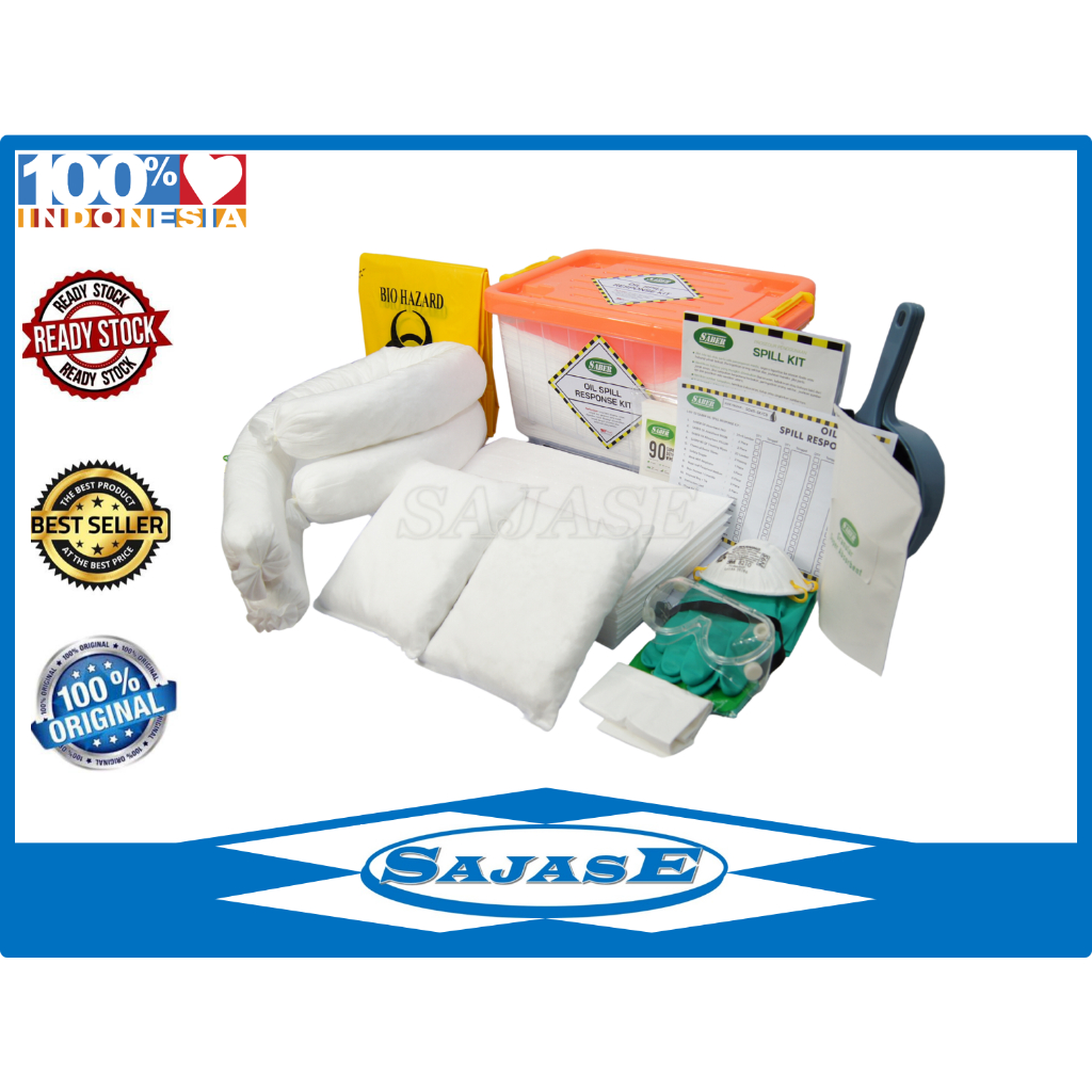 Jual Oil Spill Kit 45L Oil Spill Kit 30 Liter Kemasan Box Transparan