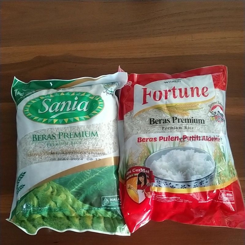 Jual BerasSania/Fortune1KG | Shopee Indonesia
