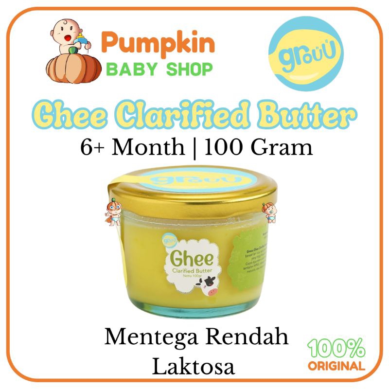 Jual Grouu Ghee Butter/Mentega MPASI Bayi dan Anak Shopee Indonesia