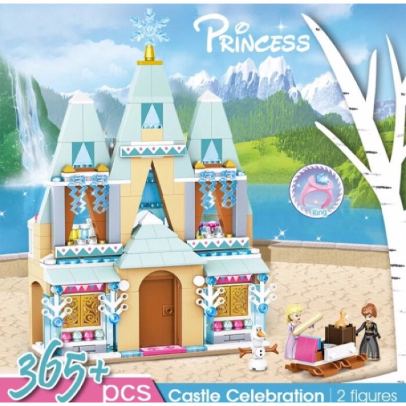 Jual Mainan Edukasi Seri Frozen Princess Elsa Dan Anna Ice Castle ...