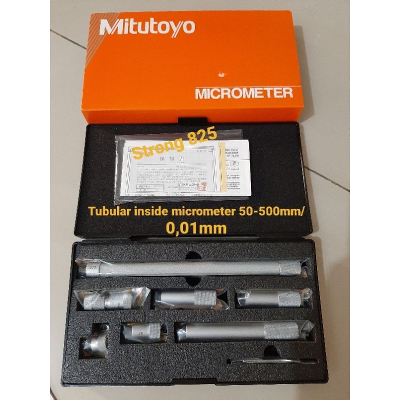 Jual Tubular inside micrometer 50 500mm 0,01mm Mitutoyo orignal