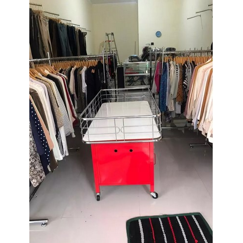 Jual RAK OBRAL BAJU DISPLAY BAJU BOX OBRAL KERANJANG OBRAL WAGON ...