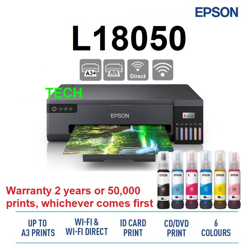 Jual Printer Epson Ecotank L18050 A3 Wifi Wireless Ink Tank Photo Shopee Indonesia 1985