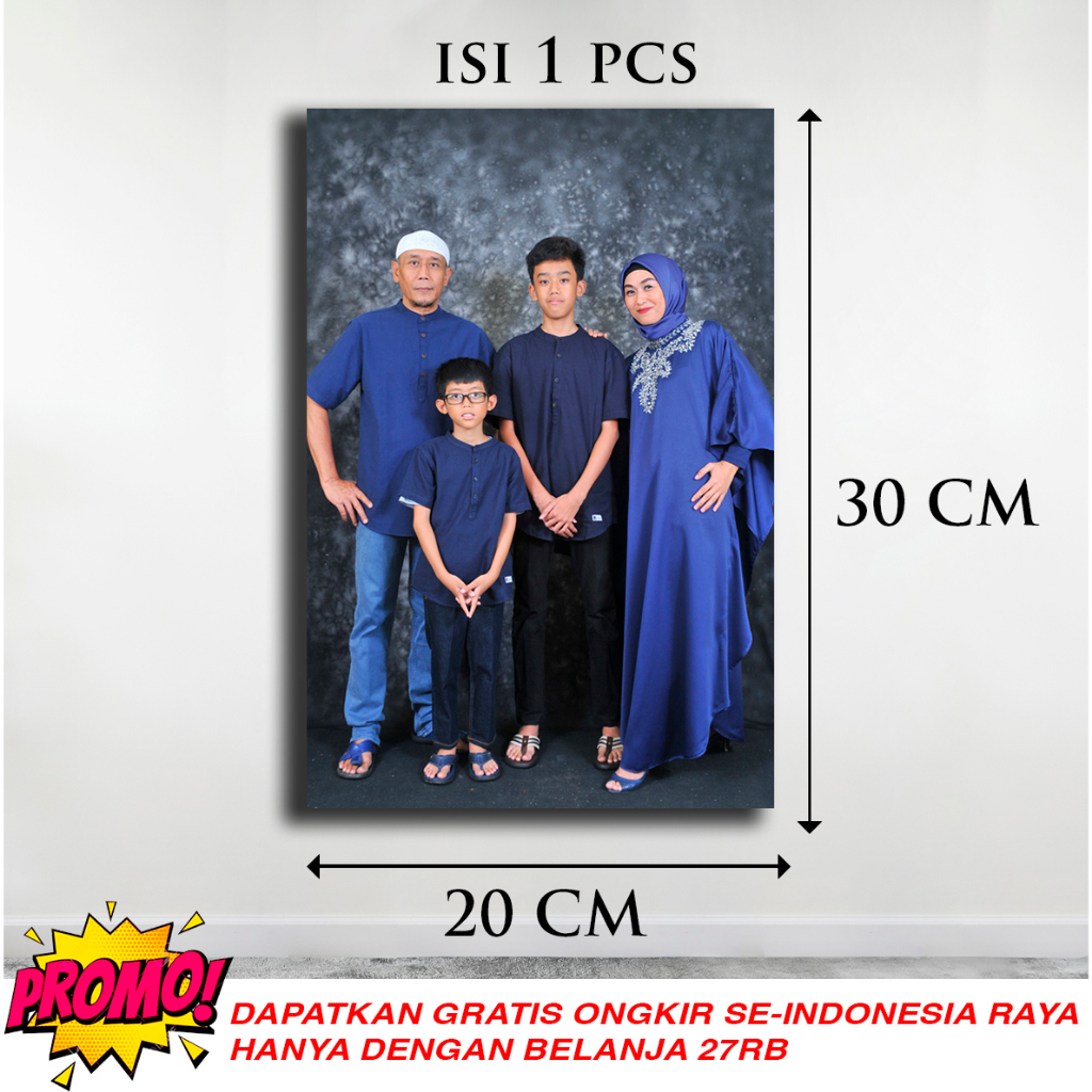 Jual Cetak Foto Hiasan Dinding Plus Bingkai Media Mdf Custom Foto