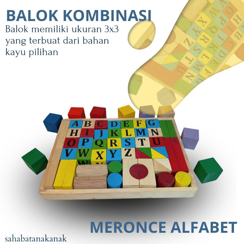 Jual KOMBINASI MERONCE BALOK HURUF | Shopee Indonesia