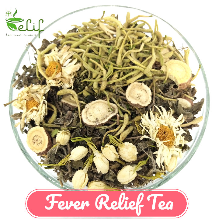 Jual ELIF TEA Fever Relief Tea Honeysuckle, Chrysanthemum, Gynostemma